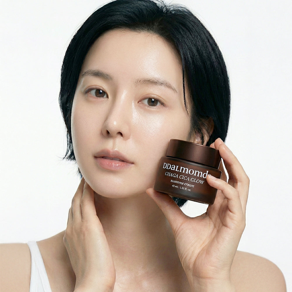 Ddalmomde Chaga Cica Glow Exosome Cream Duo Set