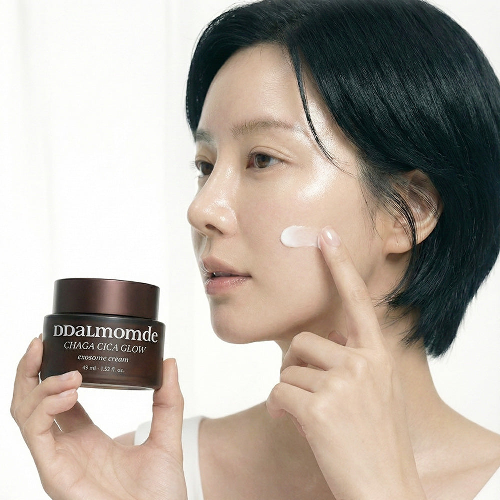 Ddalmomde Chaga Cica Glow Exosome Cream Duo Set