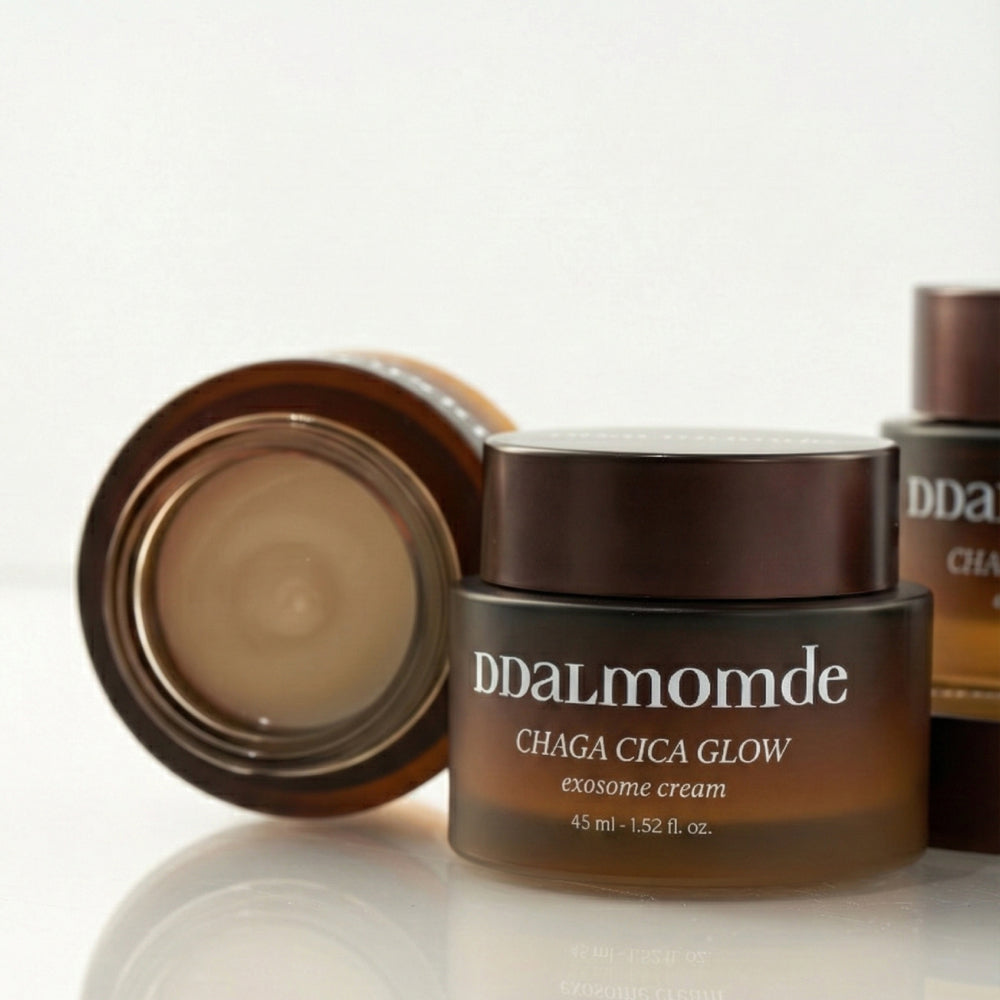 Ddalmomde Chaga Cica Glow Exosome Cream Duo Set
