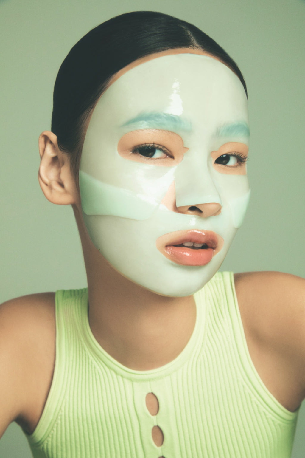 Green Citrus Vitamin C Gel Mask Plus (5sheets/10sheets)