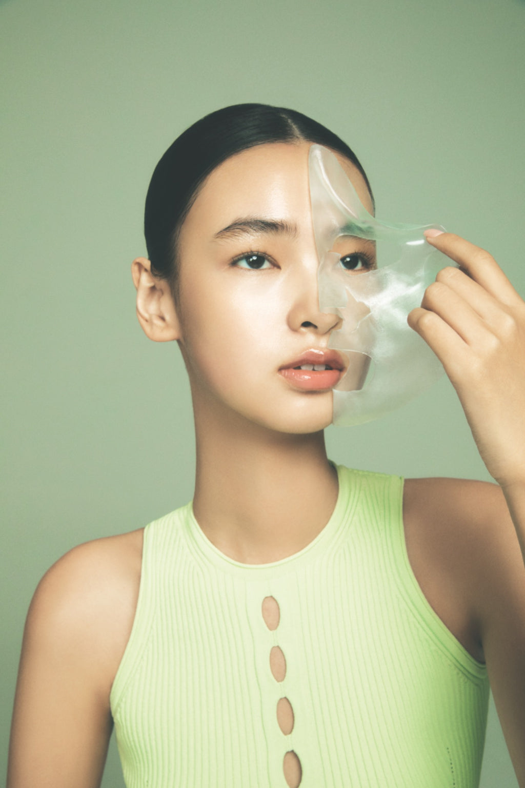 Green Citrus Vitamin C Gel Mask Plus (5sheets/10sheets)